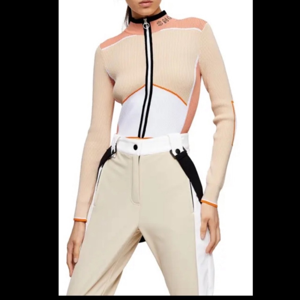 Topshop SNO Knit SKI Bodysuit